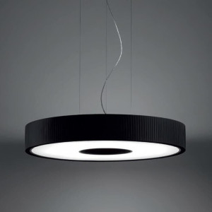 Lámpara spin grok negra