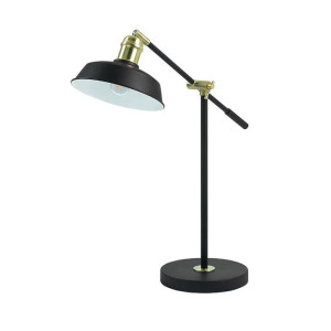 Flexo elegante negro y dorado Oma. Diseño de Exo Lighting Novolux