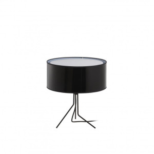 Lámpara de mesa en color negro diseño Diagonal Exo Novolux estilo contemporaneo