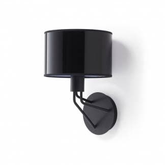 Aplique de pared negro moderno Diagonal de la marca Exo Lighting - Diseño de Nacho Timón
