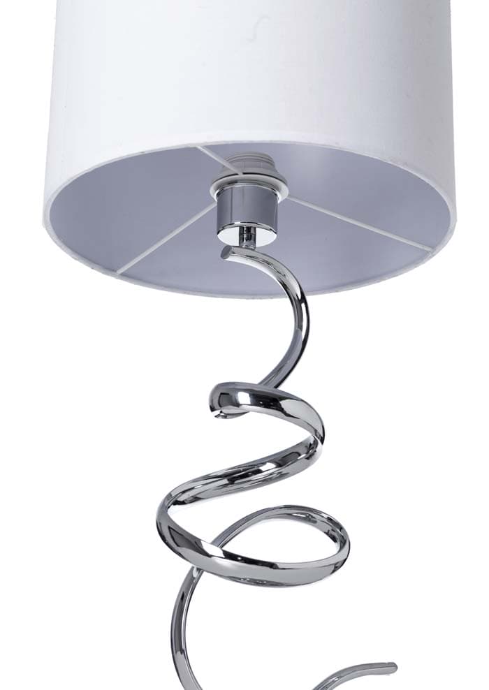Blanco en forma de campana-Pantalla luz Lámpara,