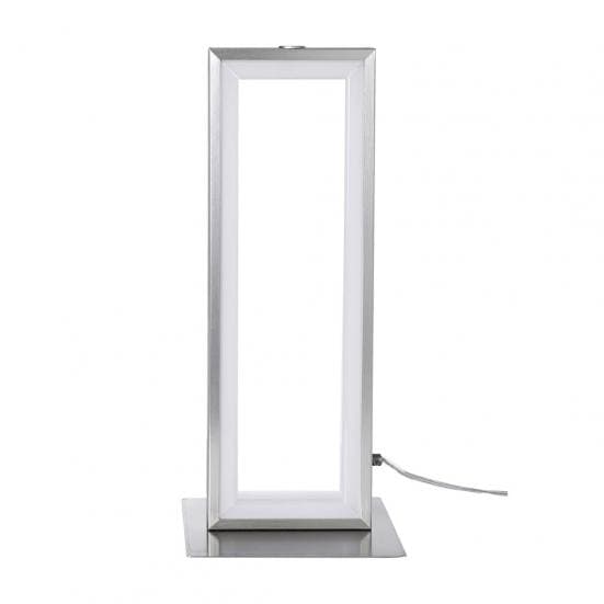 Lámpara de mesa LED rectangular con intensidad regulable