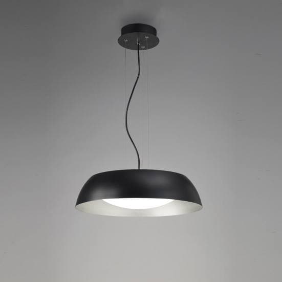 Lámpara de techo negra 45cm argenta Mantra