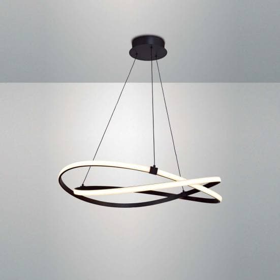 Lámpara de techo moderna hierro infinity forja Mantra 71cm