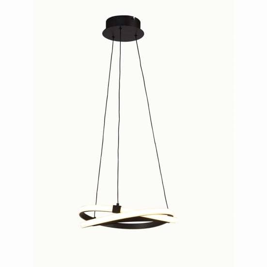 Lámpara de techo minimalista infinity forja Mantra 38cm