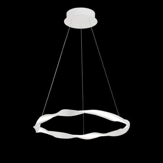 Lámpara de techo blanca madagascar mantra 51cm 1