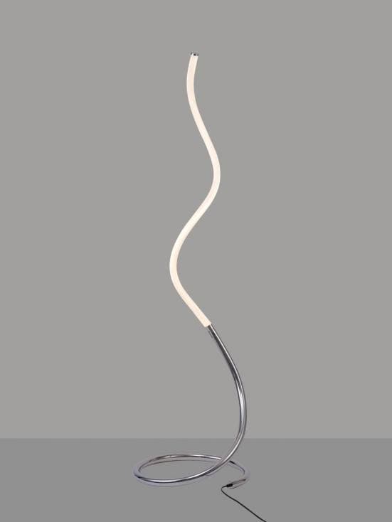 Lámpara de pie nur line Mantra led en fondo gris