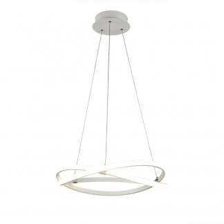 Lámpara de techo minimalista blanca infinity Mantra 51cm