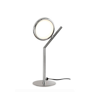 Lámpara de mesa olimpia cromo Mantra