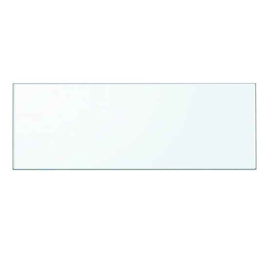 Vidrio rectangular, en color transparente templado, de estilo clásico. Fabricado en vidrio.