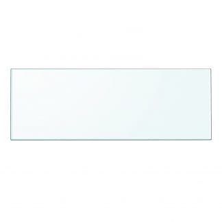 Vidrio rectangular limogues, en color transparente templado, de estilo clásico. Fabricado en vidrio.