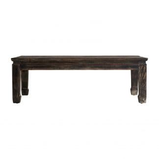 Mesa de centro seyne, en color natural, de estilo colonial. Fabricado en madera de pino. Producto desmontable.