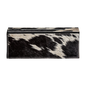 Caja pañuelos waukun, en color negro