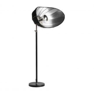 Lámpara de pie alia, en color negro