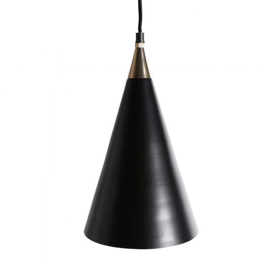Lámpara de techo haly, en color negro, de estilo art deco. Fabricado en hierro.