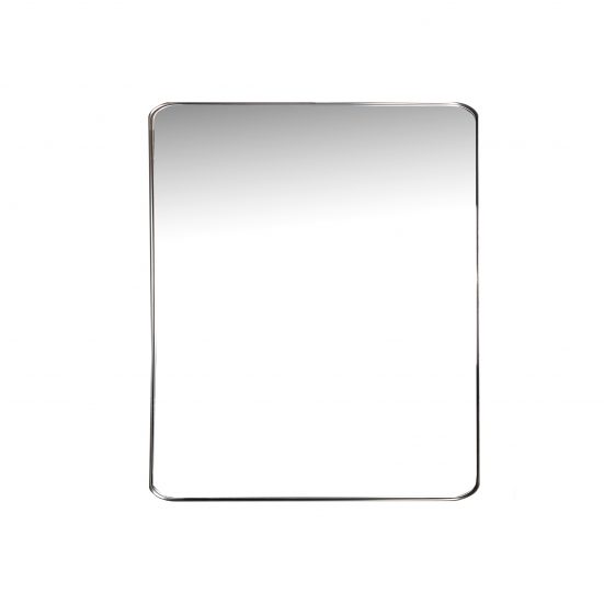 Espejo narbona, en color gris, de estilo industrial. Fabricado en espejo, combinado con hierro.