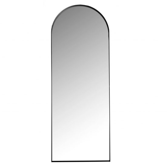 Espejo narbona, en color gris, de estilo industrial. Fabricado en espejo, combinado con hierro.