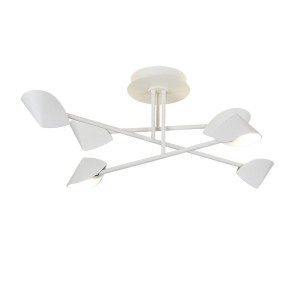 Semi Plafón Mediano 6 Luces LED 45W 3000K