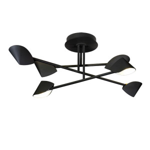 Semi Plafón Mediano 6 Luces LED 45W 3000K