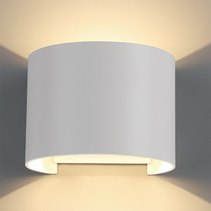 APLIQUE EXTERIOR LED R.* 2*6W 2700K DIM BLANCO