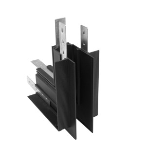 CONEXIÓN EMPOTRAR EN L PARED/PARED EXTERNA NEGRO