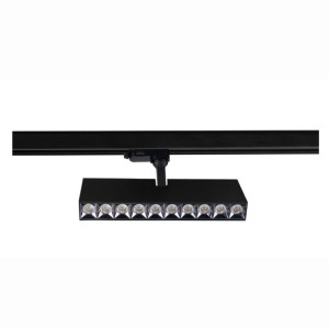 FOCO LINEAL CARRIL  NEGRO 30W  4000K