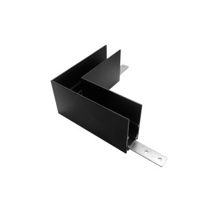 CONEXIÓN SUP. EN L PARED/PARED INTERNA NEGRO