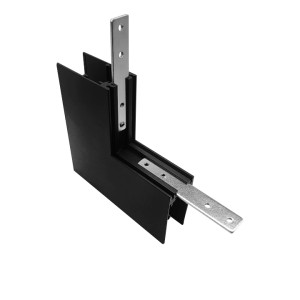 CONEXIÓN SUP. EN L PARED/PARED EXTERNA NEGRO