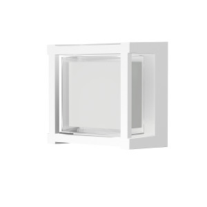 PLAFON/APLIQUE EXTERIOR BLANCO LED IP65 - 15W - CCT