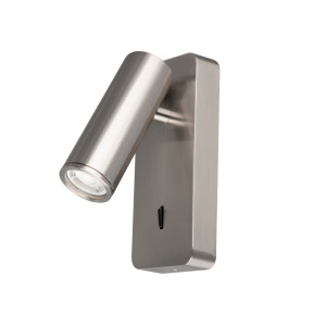 APLIQUE LECTOR MINI GU10 - NICKEL SATIN