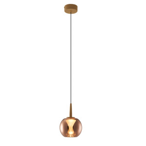 COLGANTE 1L - BASE ORO - CRISTAL COPPER 8938