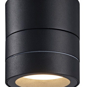 FOCO // APLIQUE IP65 1L*GX53 NEGRO