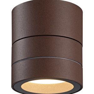 FOCO // APLIQUE IP65 1L*GX53 CORTEN