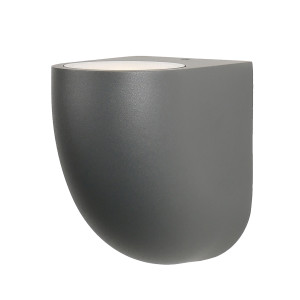 APLIQUE 1L GU10 IP65 GRIS OSCURO