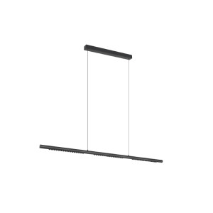 LAMPARA LINEAL 28W 3000K NEGRA