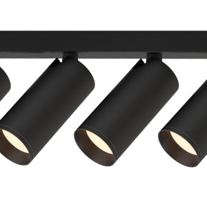 REGLETA Mini GU10 4L NEGRO