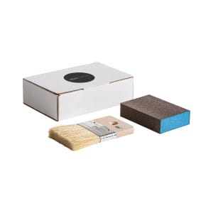 Set accesorios outdoor de estilo clásico, fabricado en madera en color tonos neutros.