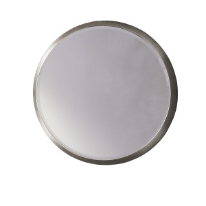 ARIES-ESPEJO REDONDO 54Ø PLATA