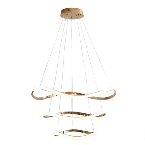 I3-NAOS-LAMPARA ORO ROSA 3 AROS D80 DIM