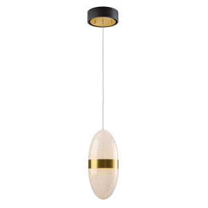 GARDEN- LAMPARA 1L NEGRO-BRONCE