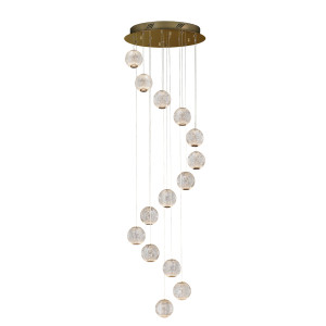 AUSTRAL- LAMP. 14L LED ORO Ø50