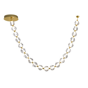ZARIA II- LAMP 21L- ORO/TRANSP DIMABLE