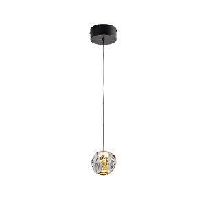 ZARIA- LAMP 1L- NEGRO/ORO/TRANSP