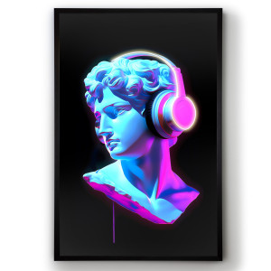 BUSTO COLOR-CUADRO LUZ LED 80X120