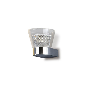 APLIQUE ·LUCIA· 1L LED CROMO