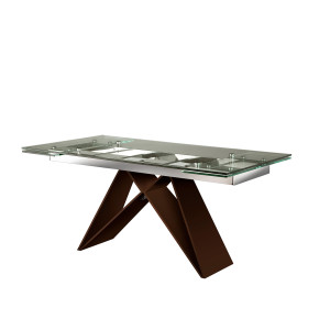 MIKA -MESA COMEDOR EXTENS- MARRON