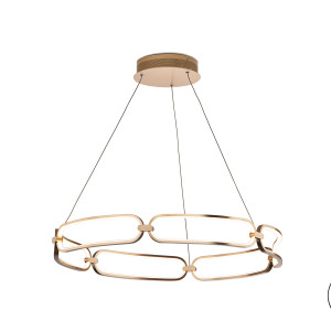 COLETTE- LAMPARA Ø80 ORO ROSA