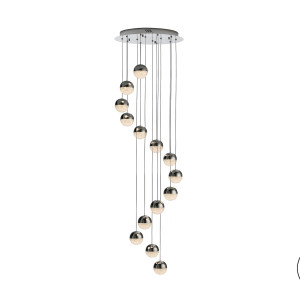LAMP.14L LED·SPHERE·CR.Ø50 DIM