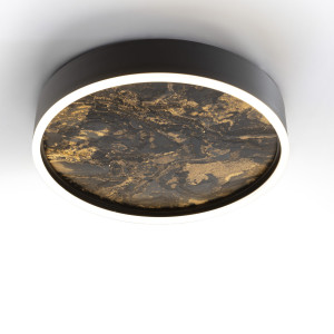 STONE- PLAFON LED CCT -NEGRO 40D