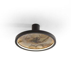 STONE - APLIQUE LED CCT-NEGRO D30